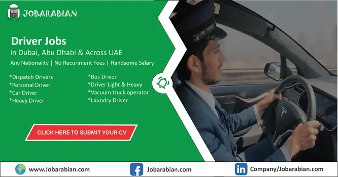 Driver Jobs in Dubai
