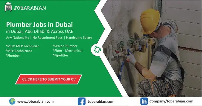 Plumber Jobs In Dubai